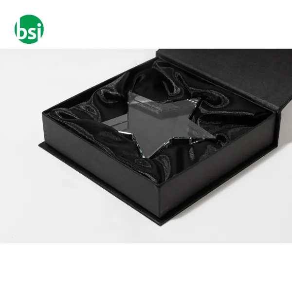 Trofeo a stella con stampa CRYSTAR -  4