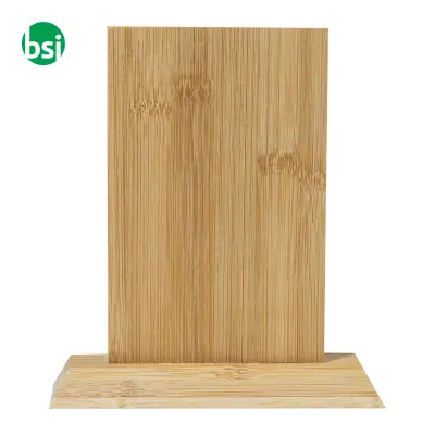 Trofeo in bambù personalizzato TROBOO RECT - Immagine 2