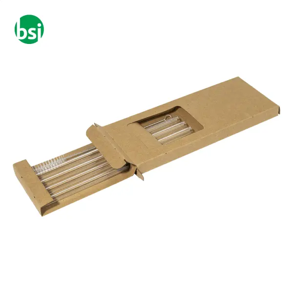 Set cannucce vetro con stampa BOROSIP -  3