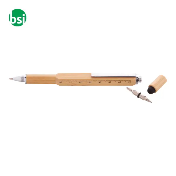 Penna Multifunzione In Bamboo Tooby -  1