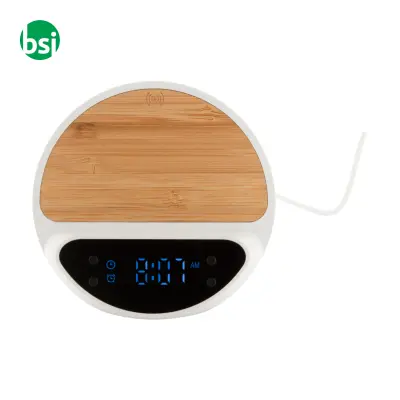 Sveglia Con Caricatore Wireless 15W Rabolarm - Immagine 2