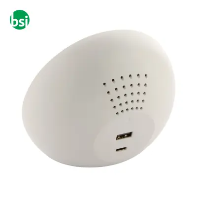 Sveglia Con Caricatore Wireless 15W Rabolarm - Immagine 3