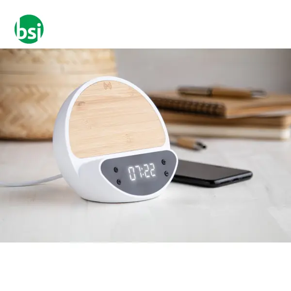 Sveglia Con Caricatore Wireless 15W Rabolarm -  5