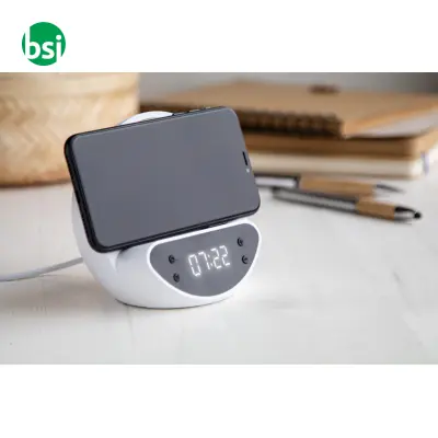 Sveglia Con Caricatore Wireless 15W Rabolarm - Immagine 6
