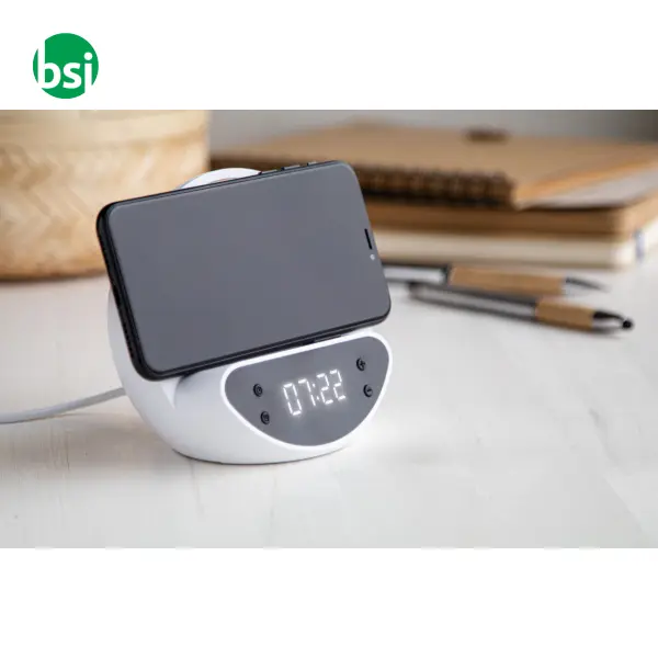 Sveglia Con Caricatore Wireless 15W Rabolarm -  6