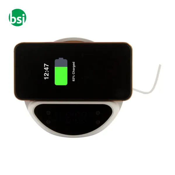 Sveglia Con Caricatore Wireless 15W Rabolarm -  8