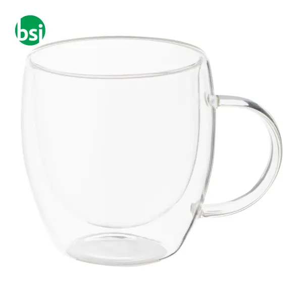 Tazza termica in vetro borosilicato GROBINA MINI -  4
