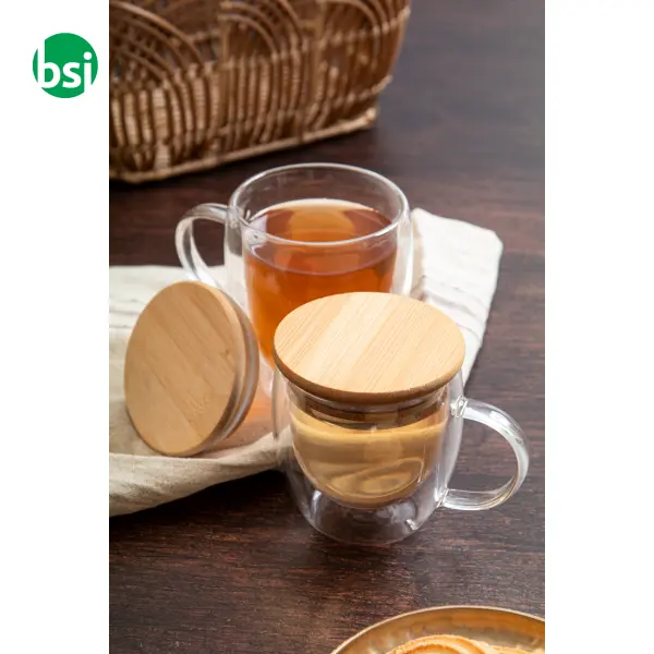 Tazza termica in vetro borosilicato GROBINA MINI -  5
