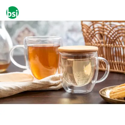 Tazza termica in vetro borosilicato GROBINA MINI - Immagine 6