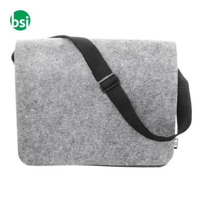 Borsa a tracolla in feltro RPET REFELT COURIER - Immagine 2