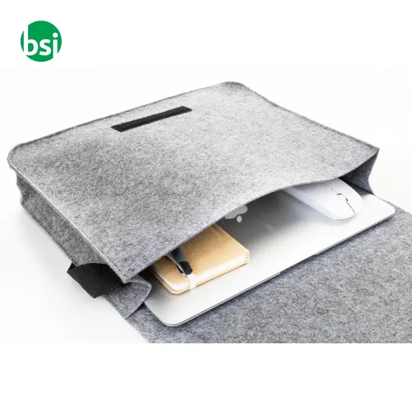 Borsa a tracolla in feltro RPET REFELT COURIER -  5
