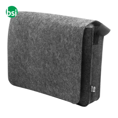 Borsa a tracolla in feltro RPET REFELT COURIER - Immagine 8