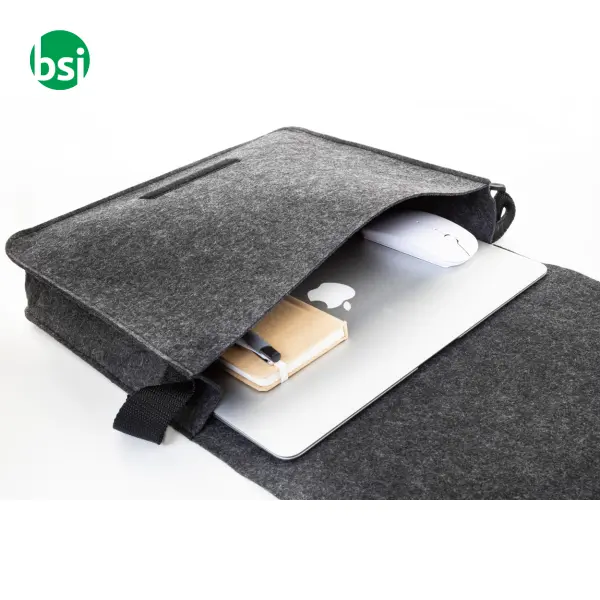 Borsa a tracolla in feltro RPET REFELT COURIER -  9