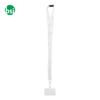 Lanyard in RPET portacellulare REVENT CALL - Immagine 2