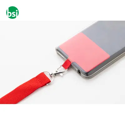 Lanyard in RPET portacellulare REVENT CALL - Immagine 14