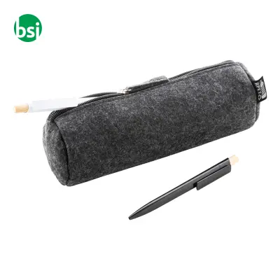 Astuccio penne in feltro RPET REFELT DRAW - Immagine 6