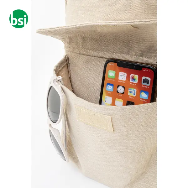 Zaino in canvas con stampa REKAN BACK -  4