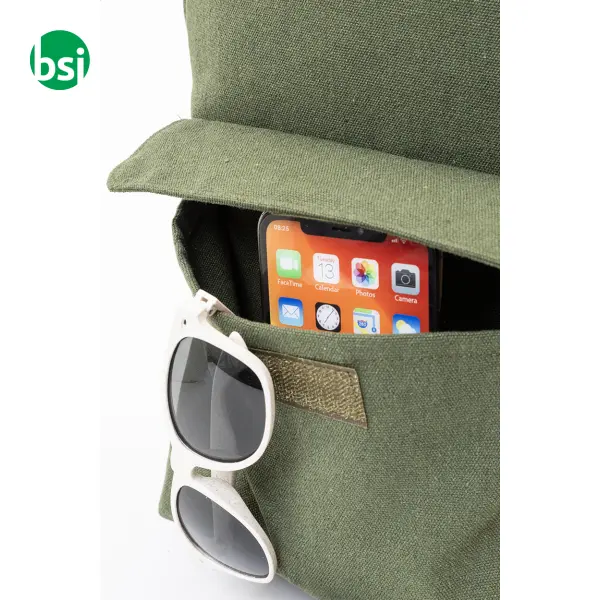 Zaino in canvas con stampa REKAN BACK -  12