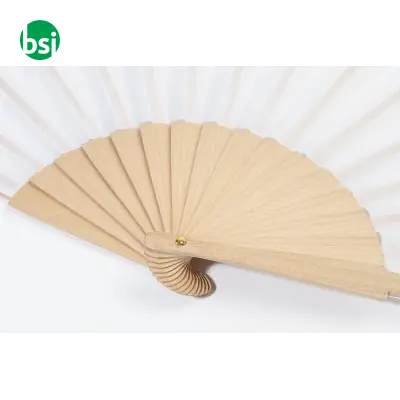 Ventaglio con tuo logo SOLANA - Immagine 4