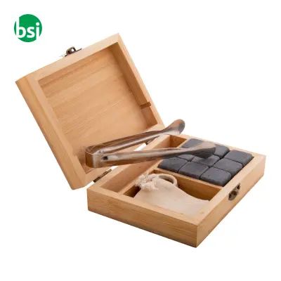 Set Di Cubetti Ghiaccio In Pietra Bourbon - Immagine 2