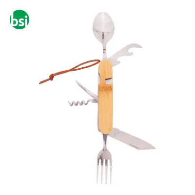 Posate E Coltello Tascabili Xander - Immagine 3