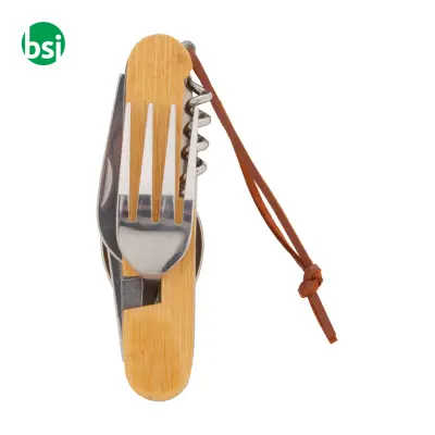 Posate E Coltello Tascabili Xander - Immagine 7