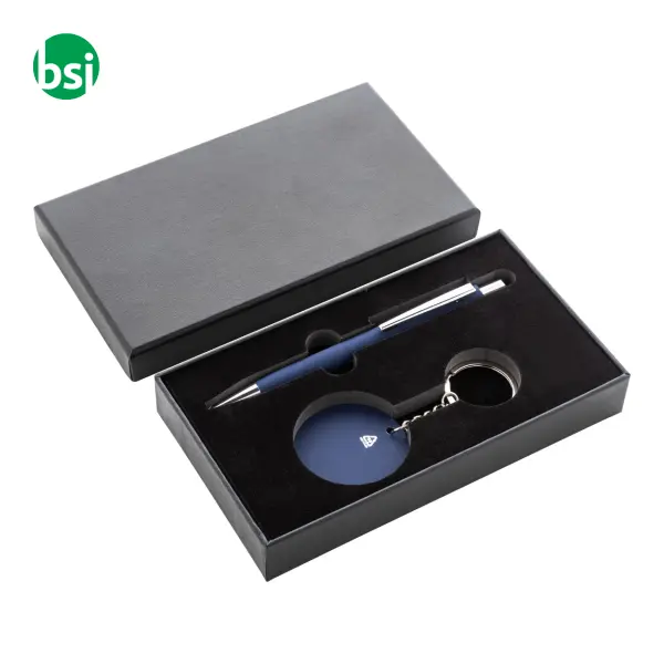 Set penna con portachiavi MIROSET -  2