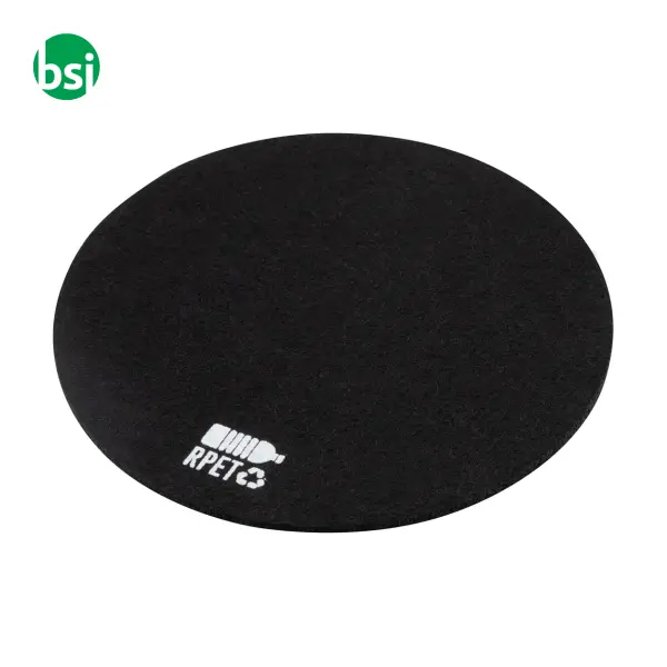 Sottobicchiere in feltro RPET HEFE -  12