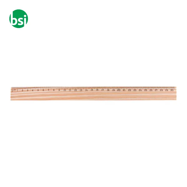 Righello In Legno Di Pino Cm.30 ThreeO -  1