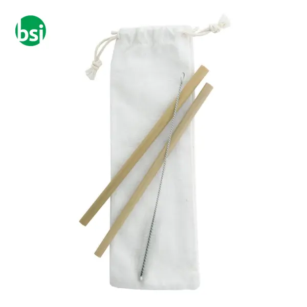 Set Cannucce In Bambù BooSip -  2