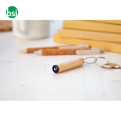 Torcia In Bamboo Con Portachiavi Lampoo - Immagine 3