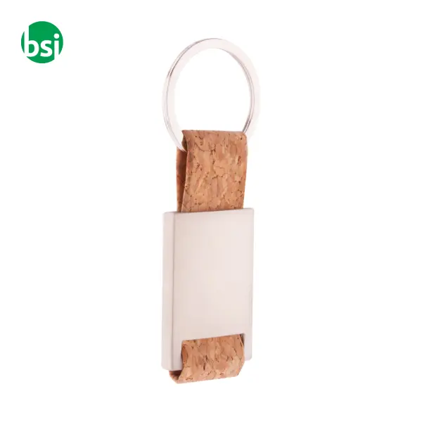 Portachiavi Metallo E Sughero Cortica -  1