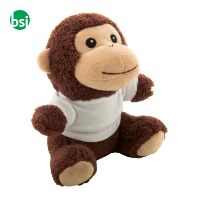 Scimmia in peluche RPET REHOWL - Immagine 2