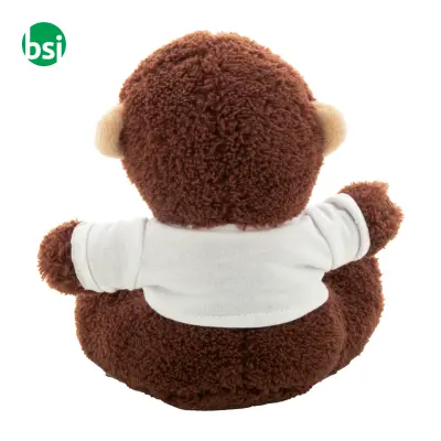 Scimmia in peluche RPET REHOWL - Immagine 3