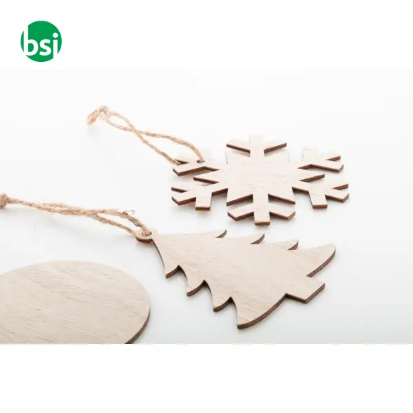 Decorazione natalizia stella personalizzata ROSVIK -  3