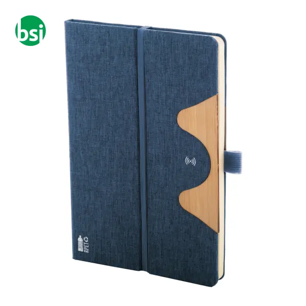 Quaderno in RPET con caricatore wireless CHATOM -  15