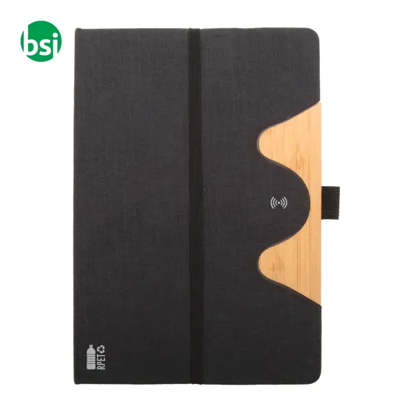 Quaderno in RPET con caricatore wireless CHATOM -  7