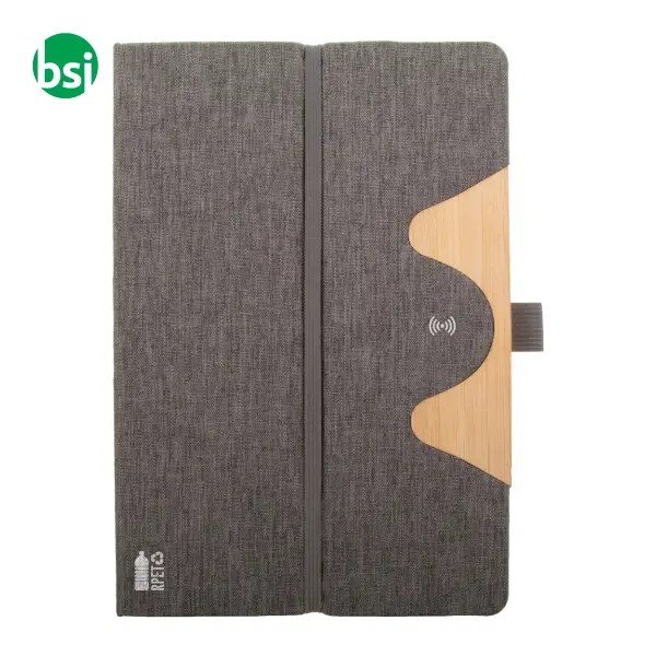 Quaderno in RPET con caricatore wireless CHATOM -  11