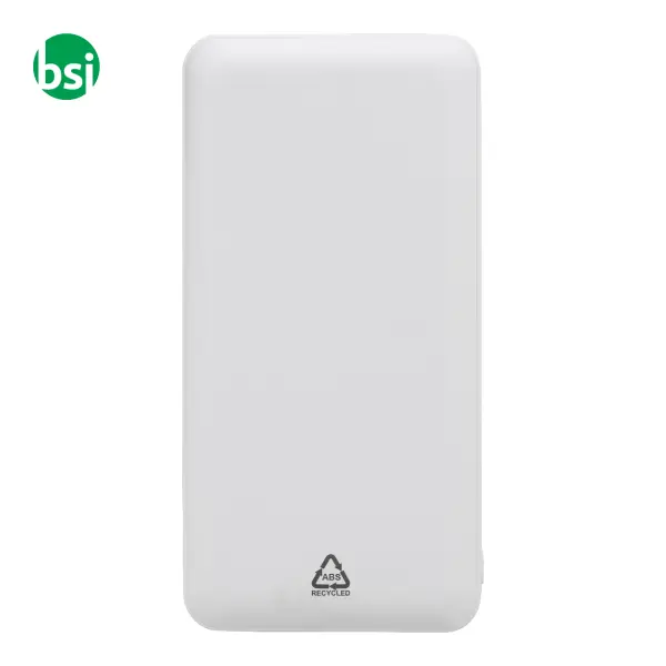 Power bank in ABS riciclato RABOBANK XXL -  3