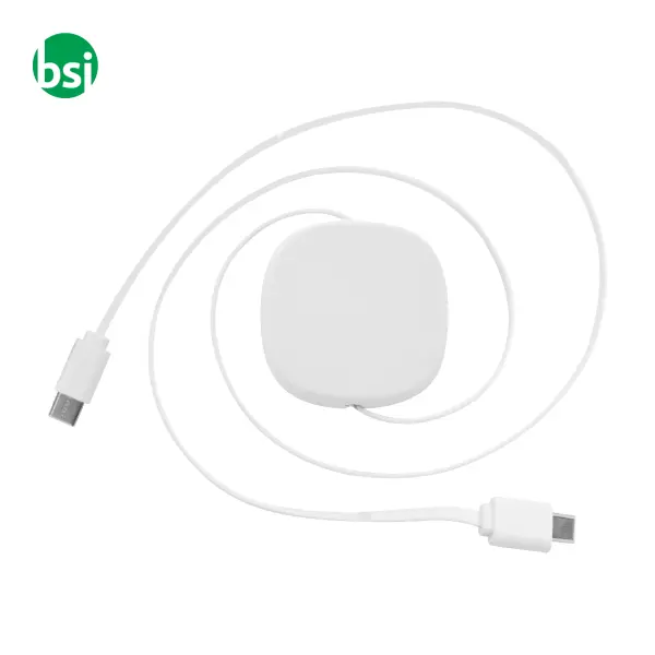 Caricabatterie USB-C da 60W in plastica riciclata CABSLE -  2