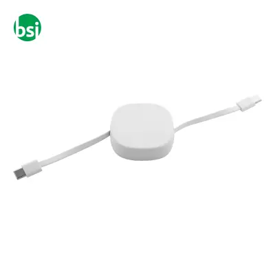 Caricabatterie USB-C da 60W in plastica riciclata CABSLE - Immagine 5