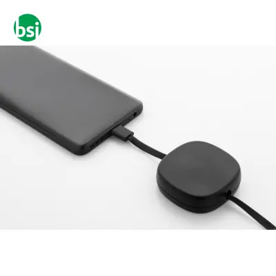 Caricabatterie USB-C da 60W in plastica riciclata CABSLE - Immagine 9