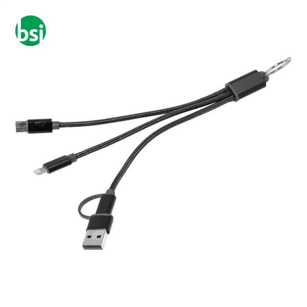 Portachiavi cavo USB con stampa RAFOB -  5
