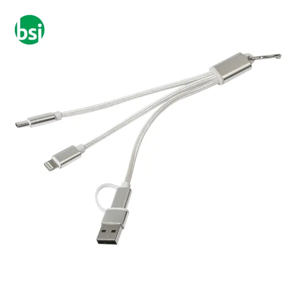 Portachiavi cavo USB con stampa RAFOB -  6