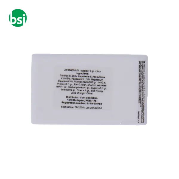 Scatola mentine CARD -  5