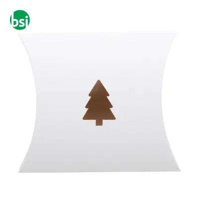 Scatola bianca Bomboniera CBx Pillow Xmas S