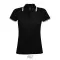 Polo donna personalizzabile PASADENA Sol's - Anteprima 2