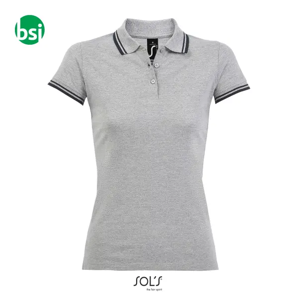 Polo donna personalizzabile PASADENA Sol's -  7