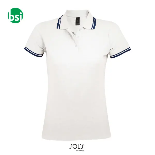 Polo donna personalizzabile PASADENA Sol's -  9