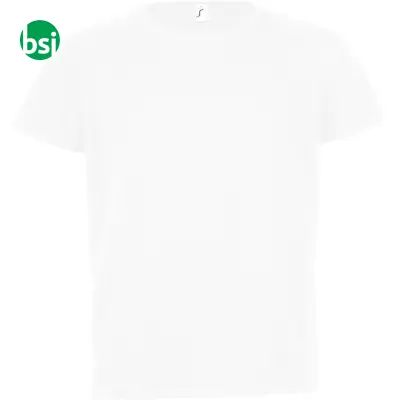 Magliette bianche da bambini personalizzate SPORTY Sol's - Immagine 2